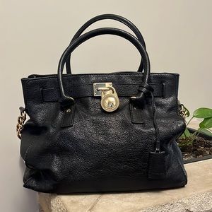 Michael Kors Black leather purse
